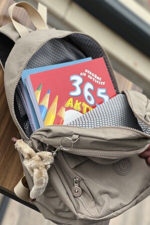 Unisex-Steinrucksack, Schultasche, Laptop- und Reisetasche, wasserdichte Sporttasche, 40 x 30 x 15 cm - 9