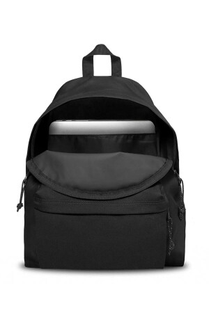 Unisex Su Geçirmez Siyah Laptop Bölmeli Günlük Seyahat ve Okul Sırt Çantası DVES003 - 3