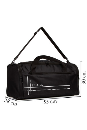 Unisex-Tasche mit langem Riemen und großem Volumen für Reisen, Fitnessstudio, Fitness, Sporttasche, Handgepäck, Kabinengröße - 6