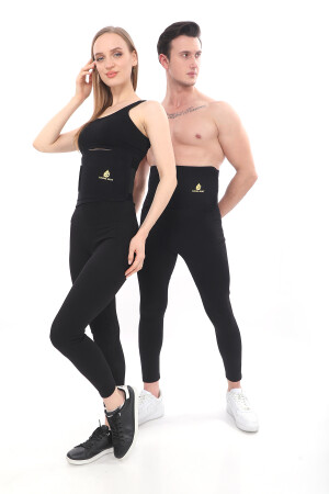 Unisex Termal Bel Korse %100 Sauna Yağ Yakıcı Terleme Kemeri Bel Ve Göbek Bölgesinde Etkili SHMAĞAZACILIK00286 - 6