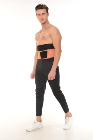 Unisex-Thermo-Taillenkorsett, 100 % Original-Sauna-Fettverbrennungs-Schwitzgürtel, effektiv auf Taille und Bauchbereich - 6