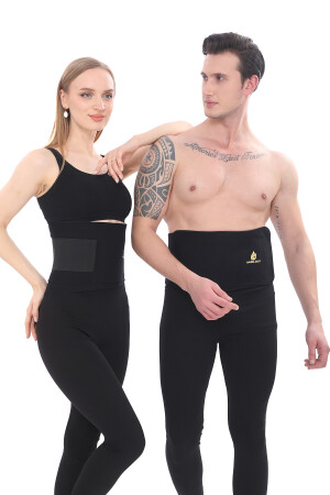 Unisex-Thermo-Taillenkorsett, 100 % Sauna-Fettverbrennungs-Schwitzgürtel, effektiv auf Taille und Bauchbereich SHMAĞAZACILIK00286 - 8