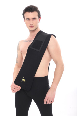 Unisex-Thermo-Taillenkorsett, 100 % Sauna-Fettverbrennungs-Schwitzgürtel, effektiv auf Taille und Bauchbereich SHMAĞAZACILIK00286 - 11