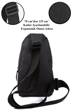 Unisex Umhängetasche Brusttasche Einhand-Schultertasche Bodybag mit Kopfhörerausgang Täglich AVD203120312031AVD - 6