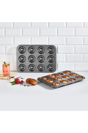 Unita Muffin 12-teilige Kuchenform mit Spezialbox UNI-0978 - 1