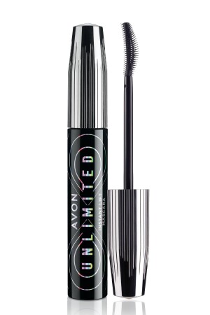 Unlimited Mascara, die den Wimpern ein geliftetes Aussehen verleiht, 10 ml. Schwärzestes Schwarz - 1