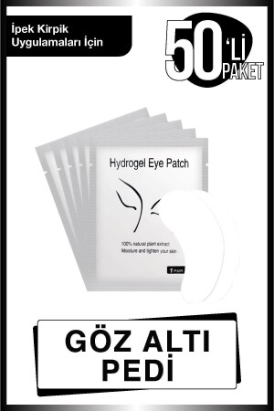 Unter-Augen-Schutzpolster für Seidenwimpern, 50er-Pack - 2