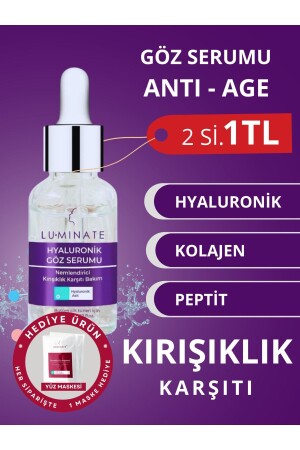 Unter-Augen-Serum, Hyaluronsäure, Augenkontur-Feuchtigkeitscreme, Anti-Aging und Falten, LT00029 - 1