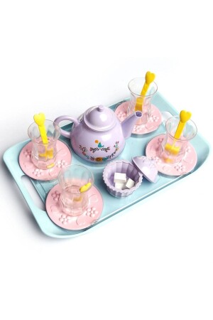 وقت الشاي مع قناع النظارة المنخفضة Urt-011-001 - Birlik Oyuncak