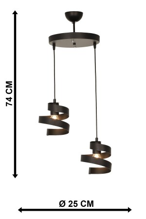 Urteil 2. Kronleuchter mit Tablett Schwarz 300 002 0027 02 - 6