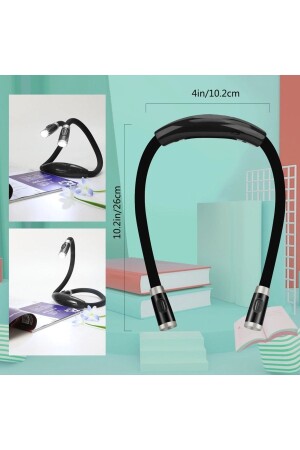 - USB wiederaufladbares Buch-Lese- und Reparatur-Halsband-LED-Licht - 8