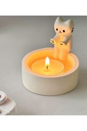 حامل شمعة القطط الباردة من MNZ - Showart Hediyelik