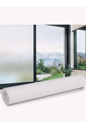 UV-blockierende, mattierte Fensterfolie 3 Meter x 60 cm / Glas-Sandstrahlfolie - 8