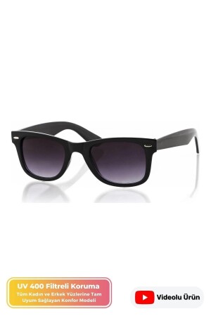 UV-gefilterte Sonnenbrille der neuen Saison, unzerbrechliches, leichtes Komfortmodell, stilvolle Unisex-Sonnenbrille, schwarz, trendige Mode, neuer cooler, eckiger Sportstil - 2