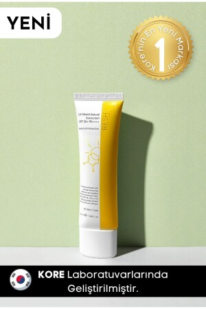 Uv Shield Natural Sunscreen Spf50 Pa 50 ml Sonnenschutz Vegane Feuchtigkeitscreme Anti Blemish reshlab05 - 1