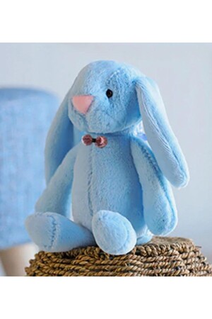 Uyku Arkadaşım Papyonlu Uzun Kulak Bunny Peluş Tavşan 65 Cm PAPYONBUNNY - 3