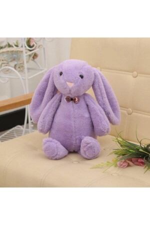 Uyku Arkadaşım Papyonlu Uzun Kulak Bunny Peluş Tavşan 65 Cm PAPYONBUNNY - 2