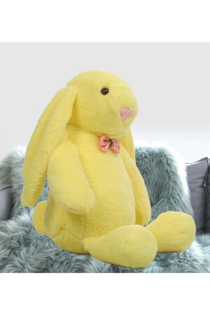 Uyku Arkadaşım Papyonlu Uzun Kulak Bunny Peluş Tavşan 65 Cm PAPYONBUNNY - 5