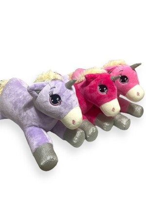 Uyku Arkadaşım Peluş Boynuzlu At Unicorn 60cm UYKU-ARK-UNICORN - 5