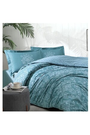 Uyku Seti Çift Kişilik Ranforce Antico Petrol - Özdilek