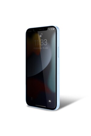 Uyumlu Iphone 13 Pro Kırılmaz Cam Privacy Hayalet Tam Kaplayan Ekran Koruyucudur - 1