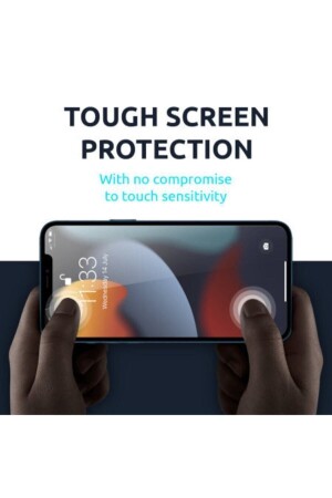 Uyumlu Iphone 13 Pro Kırılmaz Cam Privacy Hayalet Tam Kaplayan Ekran Koruyucudur - 3