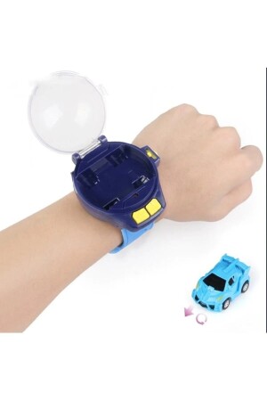 Uzaktan Kumandalı Şarjlı Araba Mini Saat Kontrollü Işıklı Hediye Oyuncak - 1