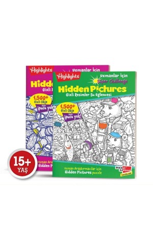 Uzmanlar Için Hidden Pictures 2'li Set 15-yaş - 1