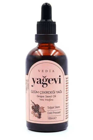 Üzüm Çekirdeği Yağı 100 ml - Saf Soğuk Sıkım Üzüm Çekirdeği Yağı - 1