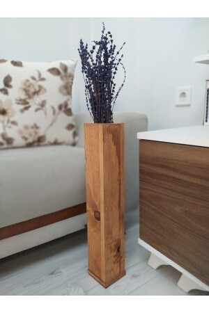 عبوة الخشب من المنتج من المنتج من الخشب بانماس عبوة الزهور الاصطناعية - Üzüm Yaprağı