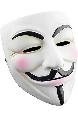 V For Vandetta- Wanted Vendetta Maske Yılbaşı Halloween Cadılar Günü Anonymous Maskesi - 1