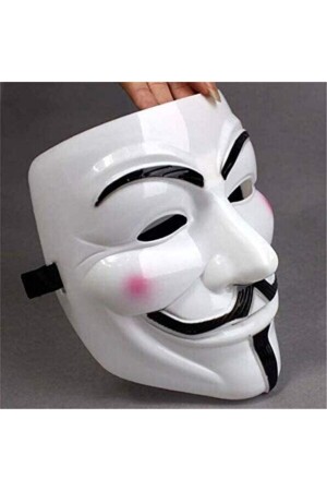 V wie Vandetta – gesuchte Vendetta-Maske, Weihnachten, Halloween, Halloween, anonyme Maske - 6