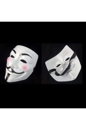 V wie Vandetta – gesuchte Vendetta-Maske, Weihnachten, Halloween, Halloween, anonyme Maske - 9