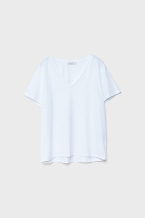 V Yaka Basic T-shirt - 5