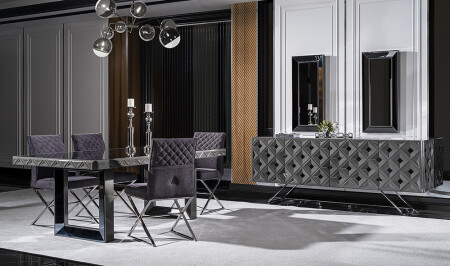 (منز) - (نيبال) غرفة الطعام الفاخرة (V2) - Cadde Yıldız