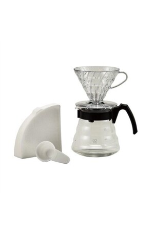 400-599 ml V60 Craft Coffee Maker Filtre Kahve Demleme Ekipmanı Plastik TYC00102042199 - 1