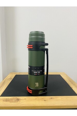 Vacuum Termos- Çelik Termos- Kamp- Mug- Bottle- Spor Matara Suluk 2.5 Litre - 1