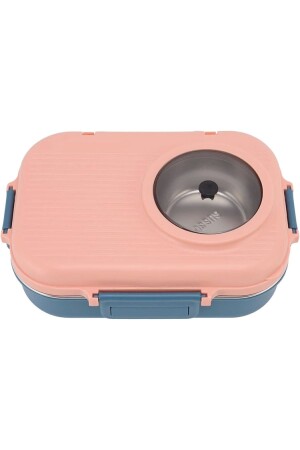 VAGONLİFE LUNCHBEHÄLTER AUS EDELSTAHL MIT UNTERTEILUNGEN – LUNCHBOX BL70010 900 ML ROSA - 1