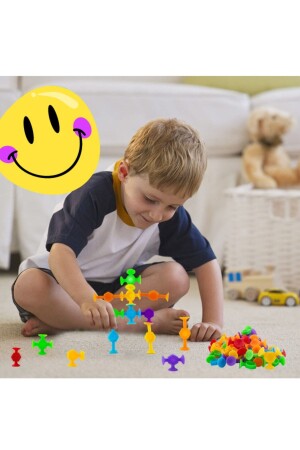 Vakuummolekül 25 Teile Bausteine ​​Fidget Sensorisches Lernspielzeug Squigz Lego Puzzle Pop It - 7