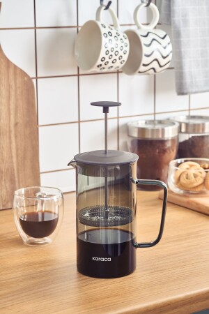 Valentina French Press 1000 ml Grau - 4