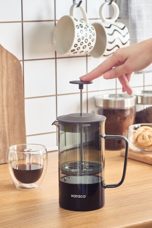 Valentina French Press 1000 ml Grau - 5