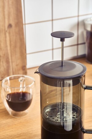 Valentina French Press 1000 ml Grau - 6