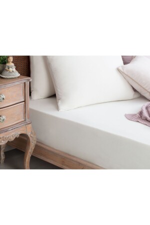 Valeria King Size Lastikli Penye Çarşaf - Madame Coco