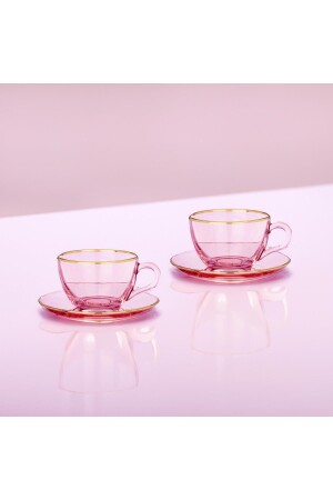 Valery Pink 2-teiliges Teetassen-Set - 2