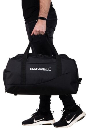 صندوق سفر ومدفوعة يد مع قسم الأحذية - Bagwell