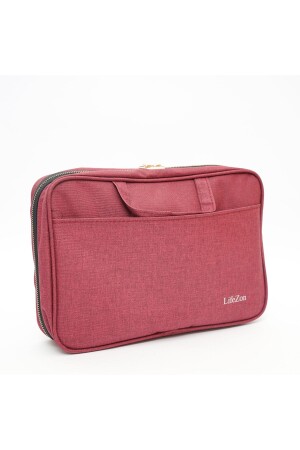 مكنز-ماكيوب سفر كيس الحقيبة منظم المكياج الحقيبة منظم المكياج - LifeZon