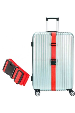 Valiz Kemeri Bavul Kemeri Ayarlanabilir Valiz Emniyet Kemeri Çanta Kemeri Valiz Bağlama Kemer Kilit - 3