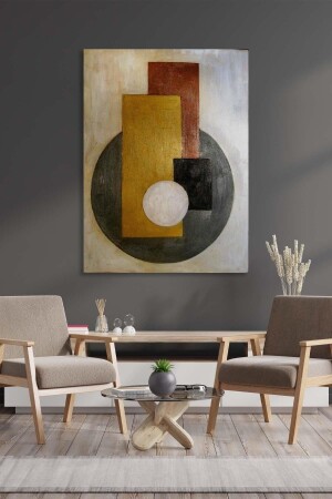 Van Gogh Tarzı Vazo Dekoratif Kanvas Duvar Tablo - Trade Ays