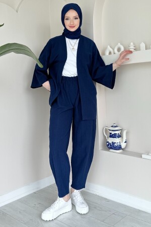 Vania Saks Blaues Kimono-Set - 2