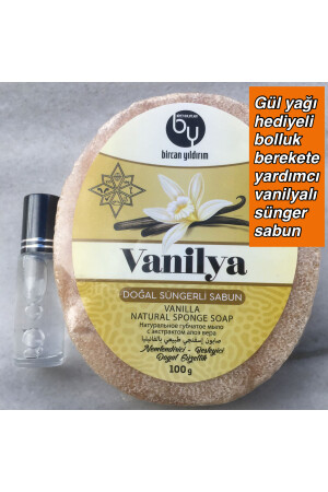 Vanille-Schwammseife hilft Fülle und Fülle - 1